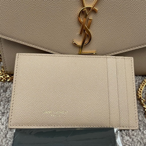 SOLD-Yves Saint Laurent YSL C.Wall (153Y) Tan/Gold - Picture 4 of 5